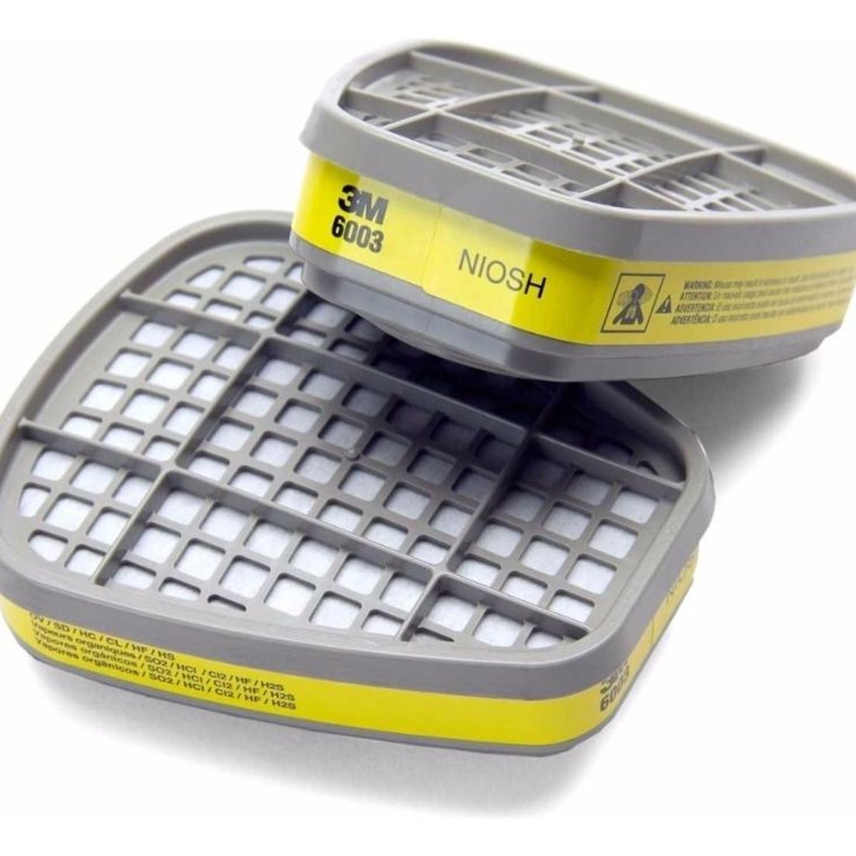 3M - Filtro 3m 6003 Vapores Orgánicos Y Gases presp 6200