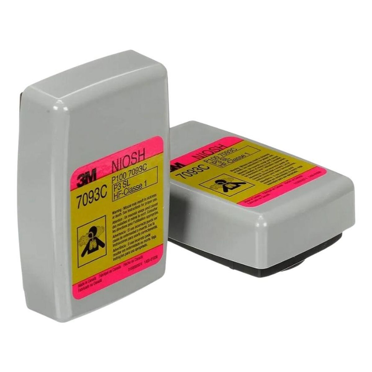 3M - Filtro Mixto Pparticulas- P100 -7093c presp Serie 6000