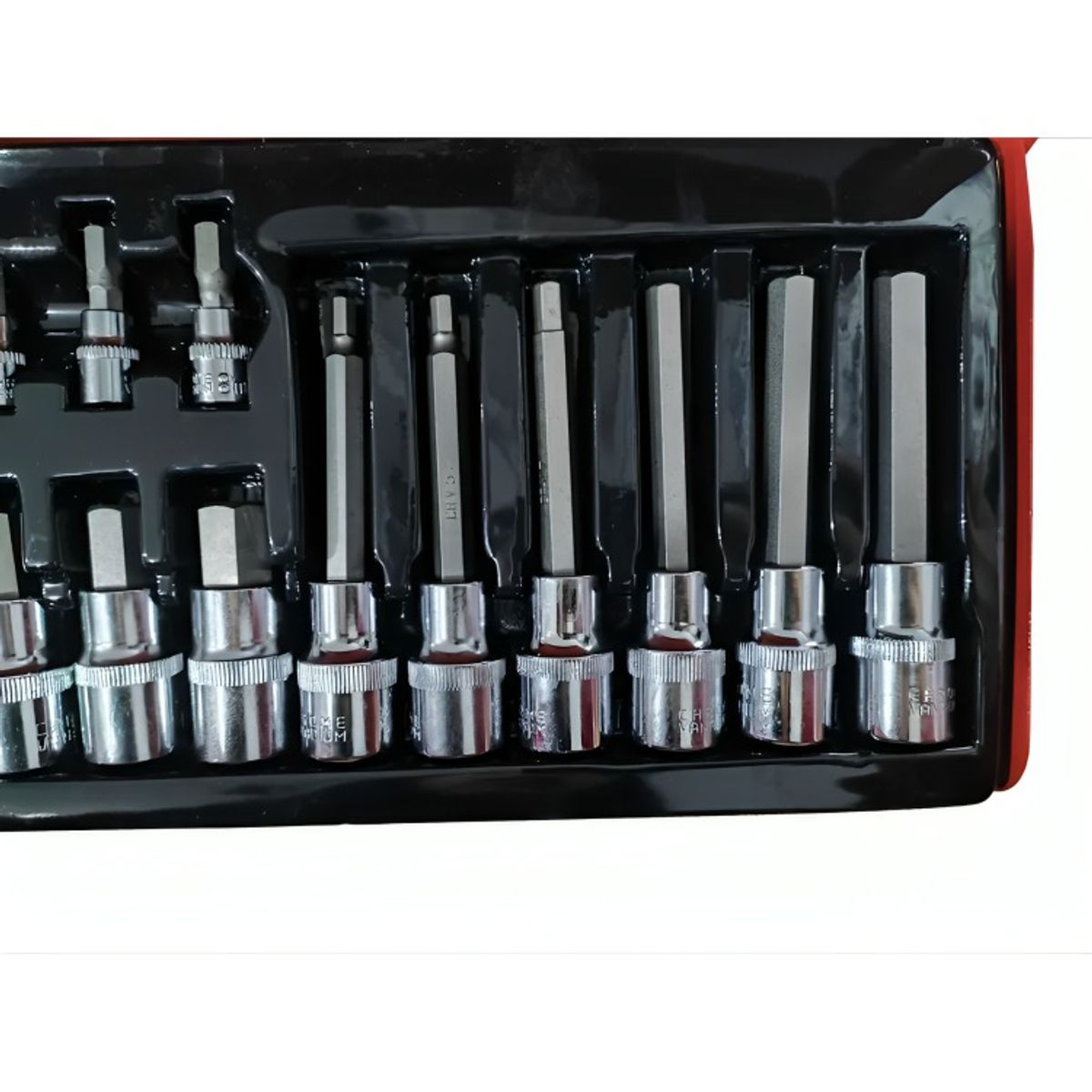 OEM - Set Dados Allen Largo Y Corto 1/2 1/4 18 Piezas