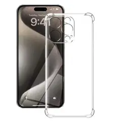 GENERICO - Carcasa Para iPhone 16 Pro 6,3 Transparente con Proteccion en Camara