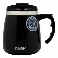 GENERICO - Taza térmica Keep Indoor lisa color varios 400mL