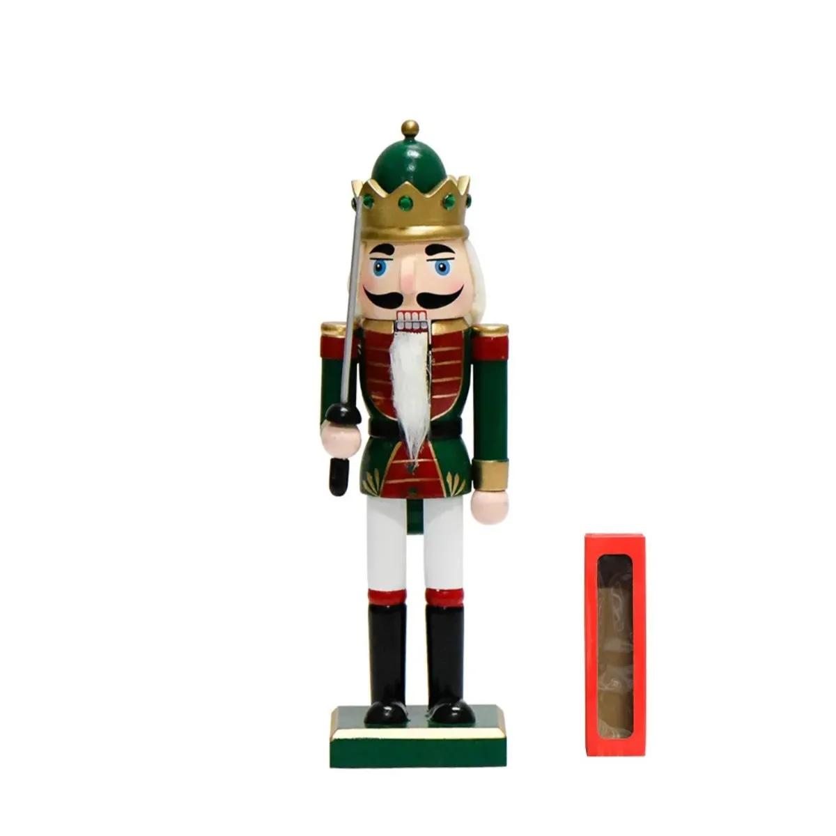 GENERICO - Adornos De Cascanueces De Madera 60cm