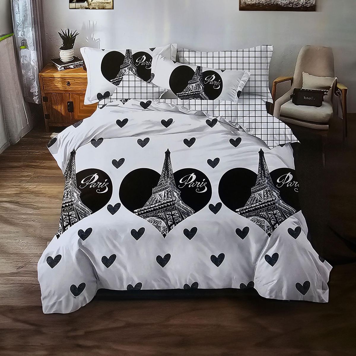 GENERICO - JUEGO DE SABANAS 2.5 PLAZAS KING TORRE PARIS 633