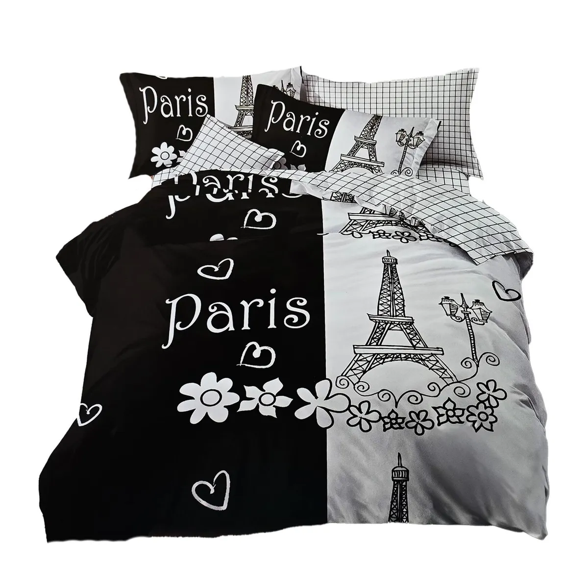 GENERICO - JUEGO DE SABANAS 2.5 PLAZAS KING EIFEL 645