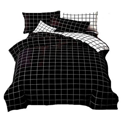 Imagen 2 del producto JUEGO DE SABANAS 2.5 PLAZAS KING CUADRICULA 623