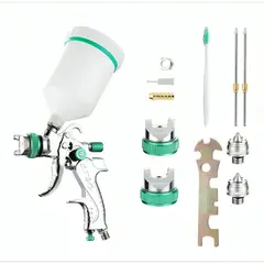 OEM - Pistola Pintar + 3 Boquillas 1.4a2mm Pintura Por Gravedad
