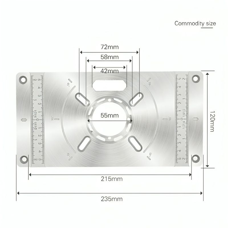 OEM - Placa Carpintería Mesa Router Multifuncional