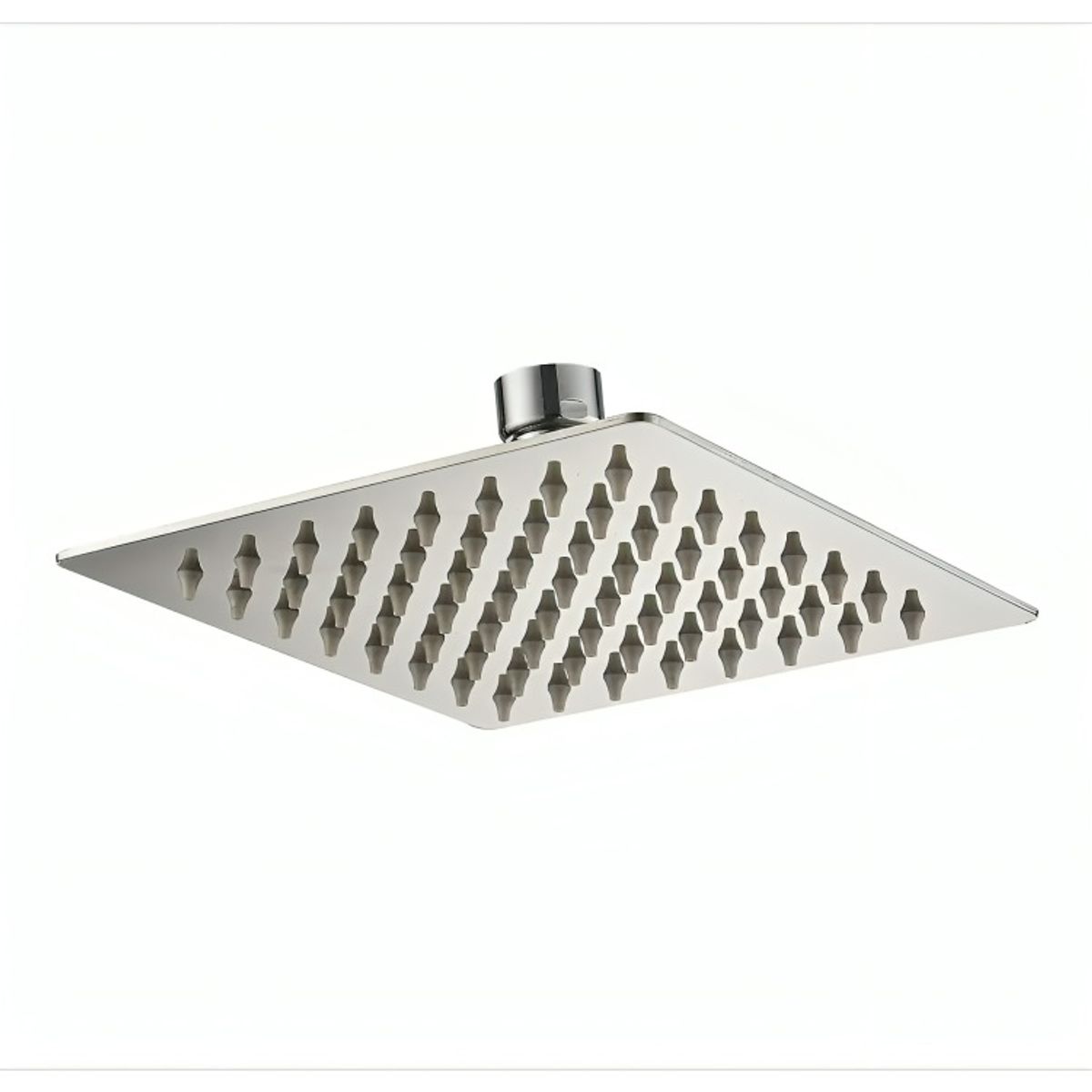 OEM - Plato Ducha Cuadrado Acero Inoxidable 20 Cms