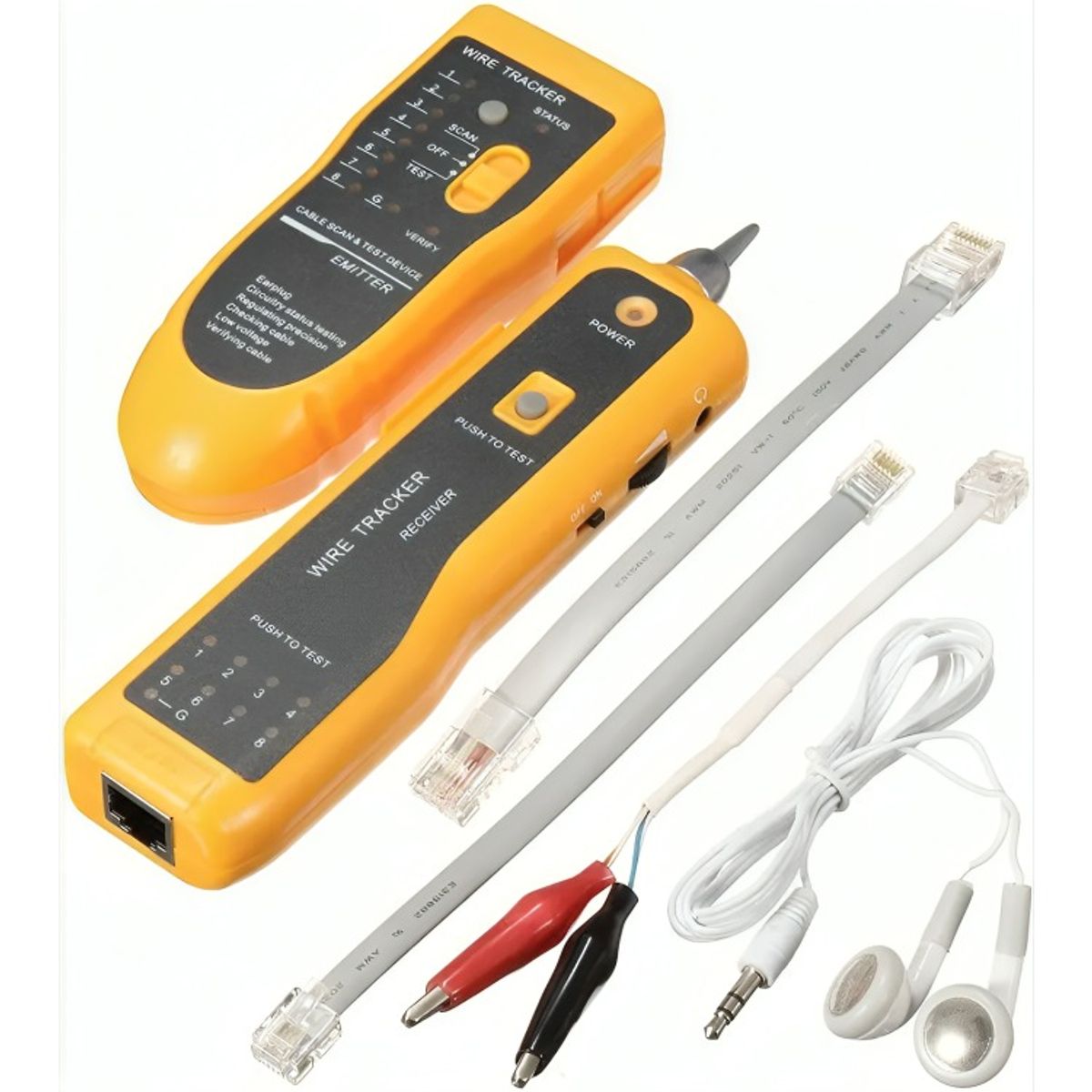 OEM - Tester Red Lan Rj45 Wire Tracker Buscador Cable Rj11 Cat5