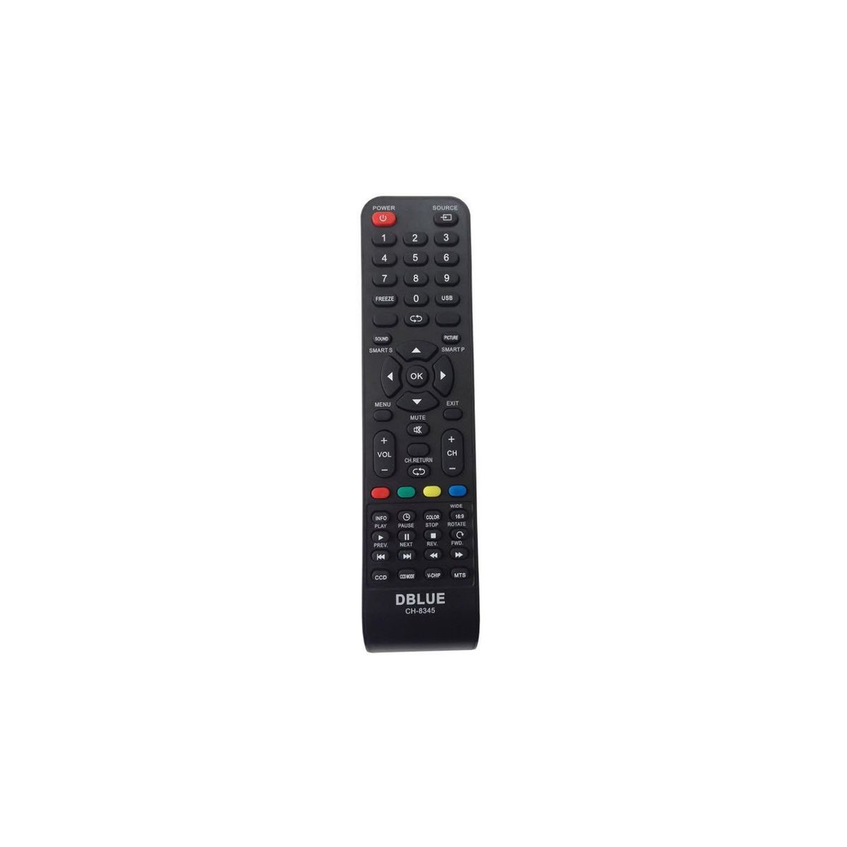 GENERICO - Control Remoto Para Tv Aoc Ch8345 - SC