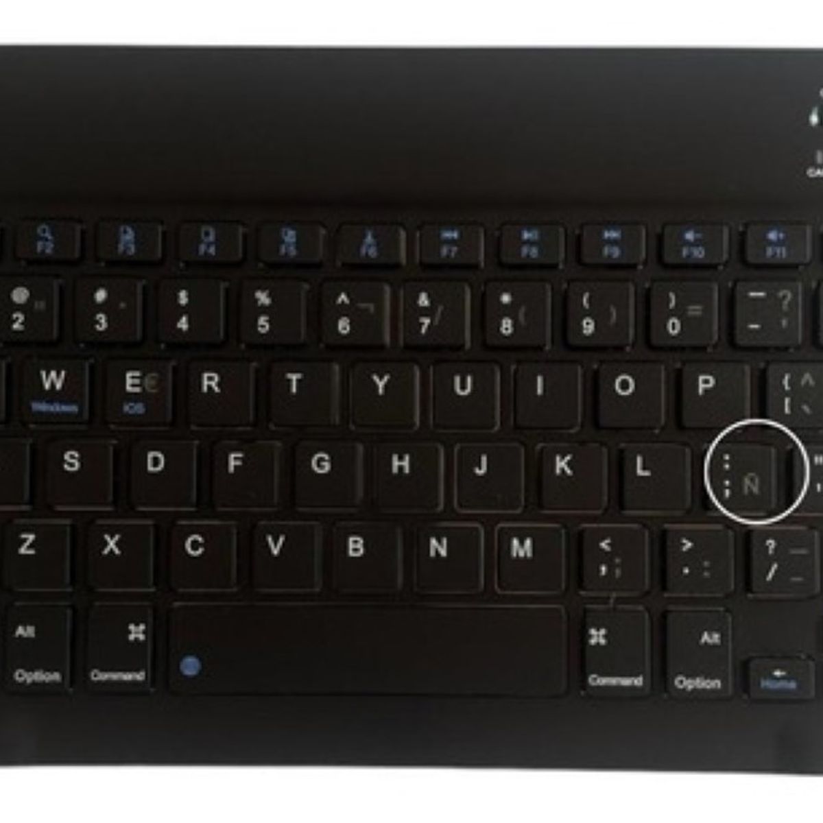 GENERICO - Funda Con Teclado Negro Para Tablet Honor Pad 9 12.1 Español