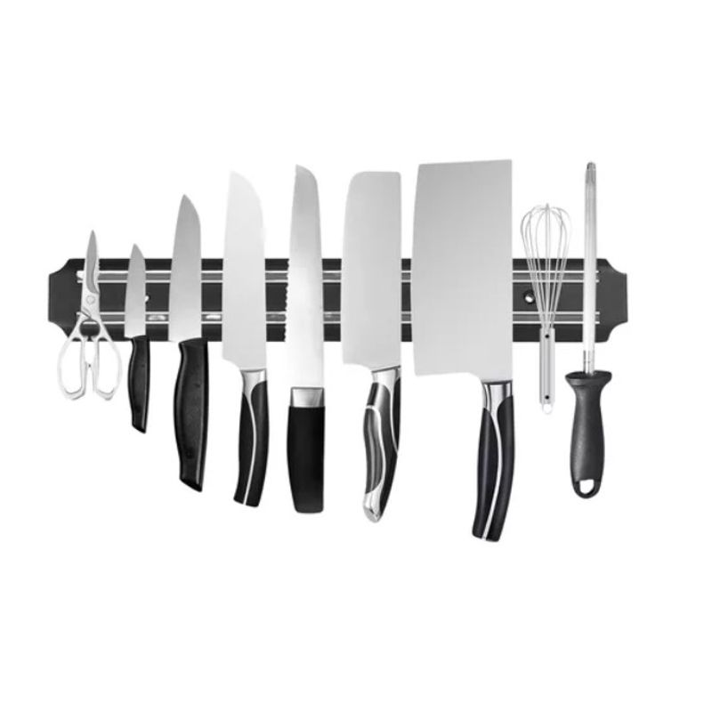 GENERICO - Barra Imán Magnética Porta Cuchillos Utensilios 33Cm
