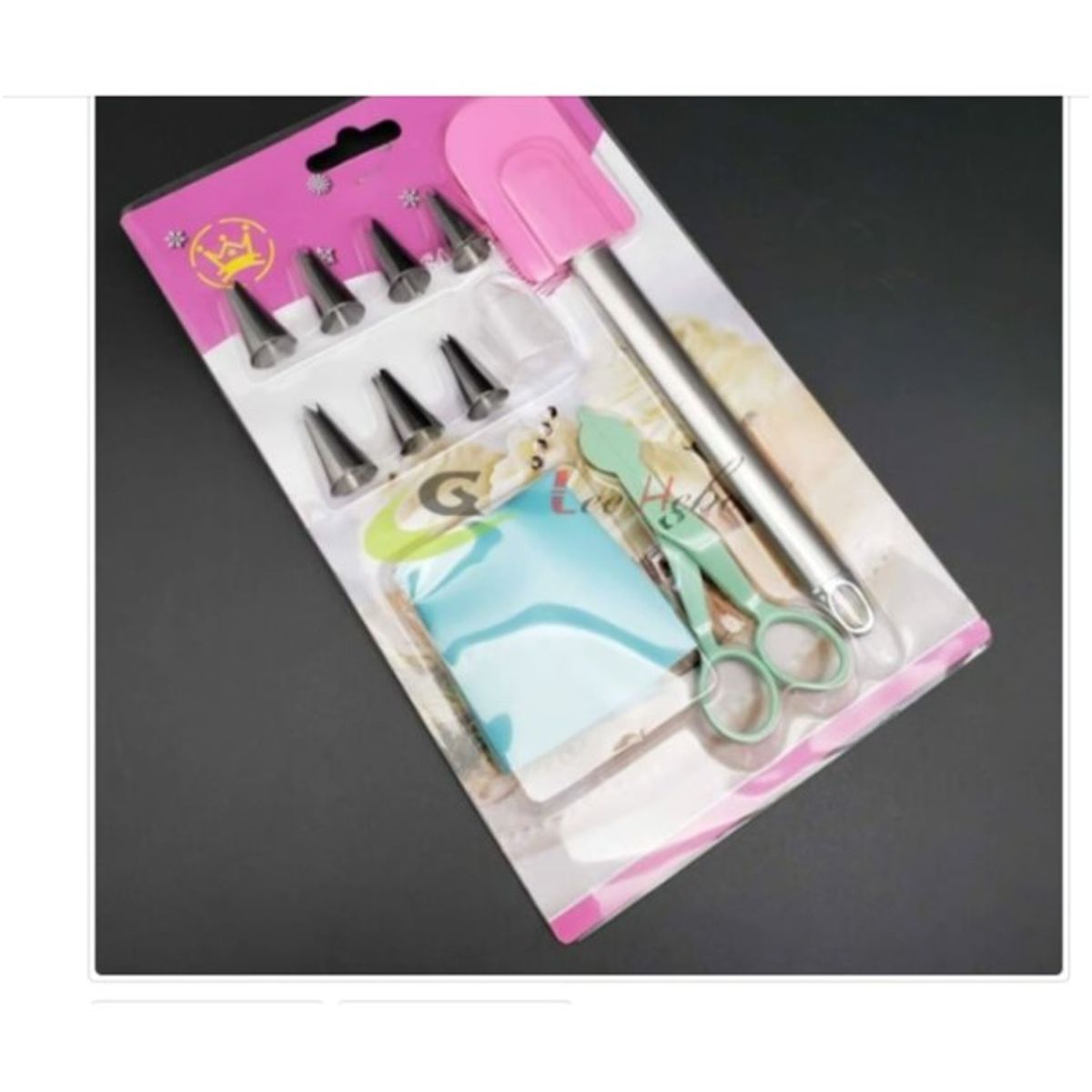 GENERICO - Decorador Manga De Pastel 11Pcs Con Espatula