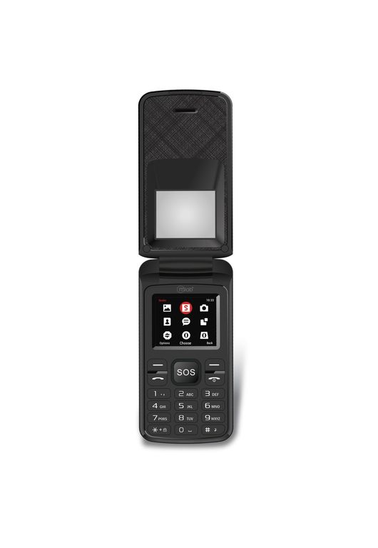 Teléfono Senior 4G de Adulto Mayor con Boton S O S MLAB-BK