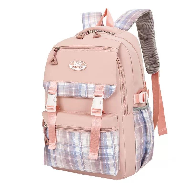 GENERICO - Mochila Kawaii Hidrófugo Colegio Nailon Niñoa Linda