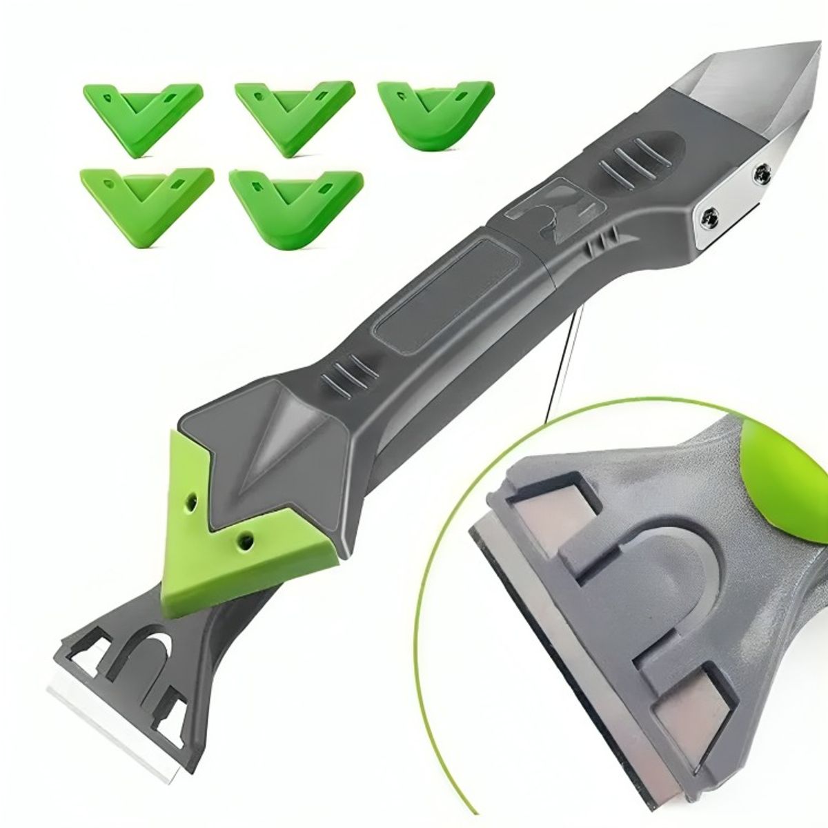 OEM - Sellador Raspador Silicona Removedor De Calafateo 5 En 1