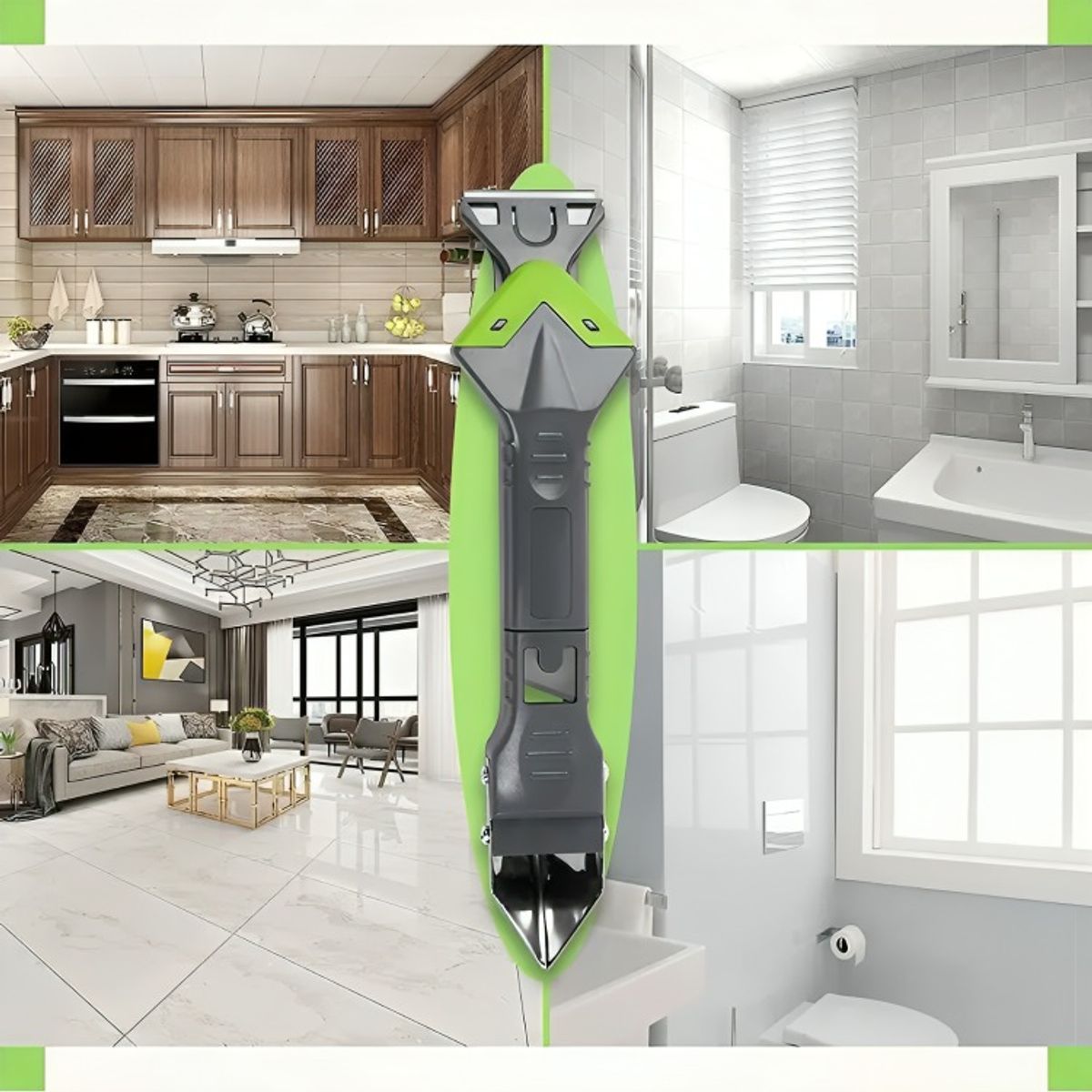 OEM - Sellador Raspador Silicona Removedor De Calafateo 5 En 1