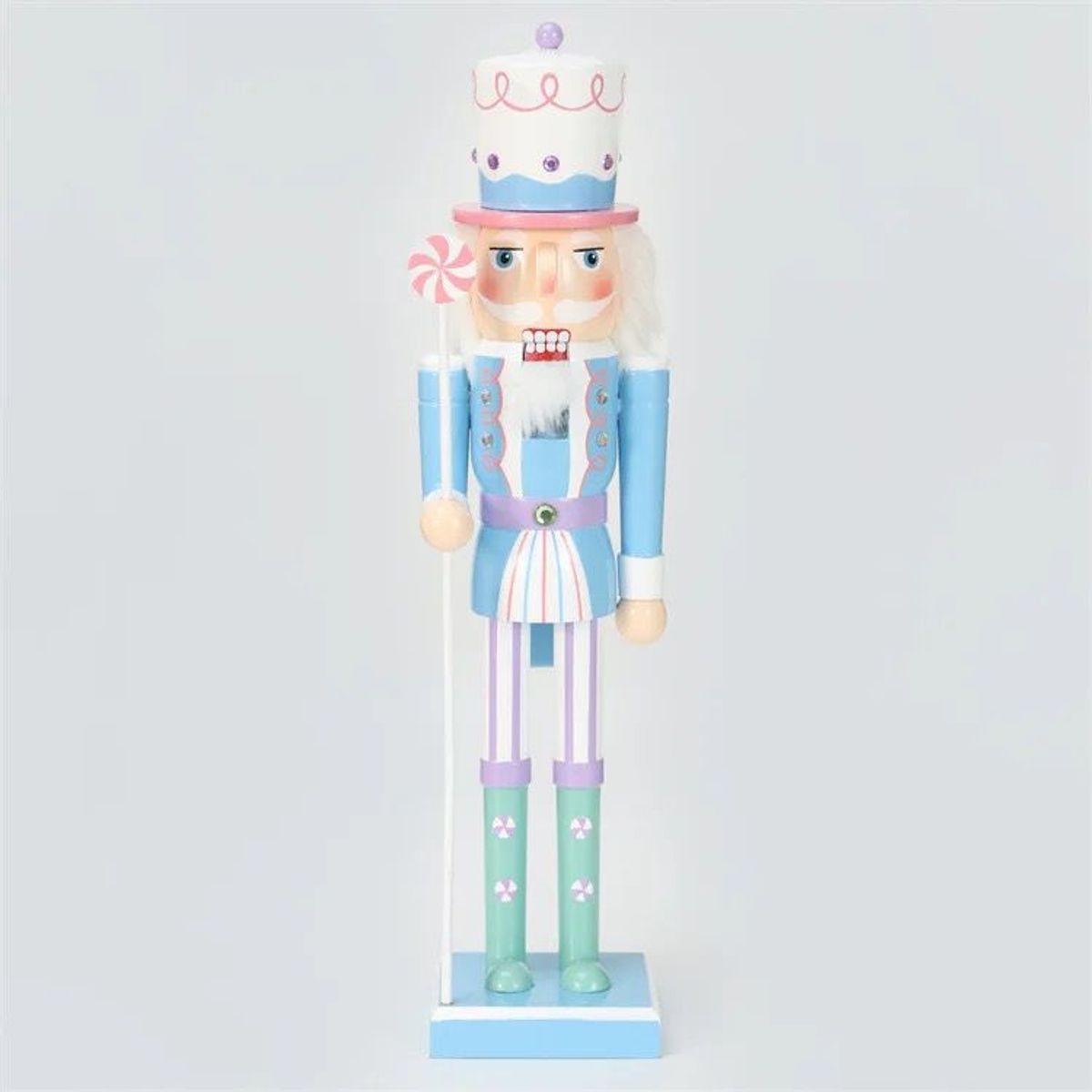 GENERICO - Adornos De Cascanueces De Madera 25cm