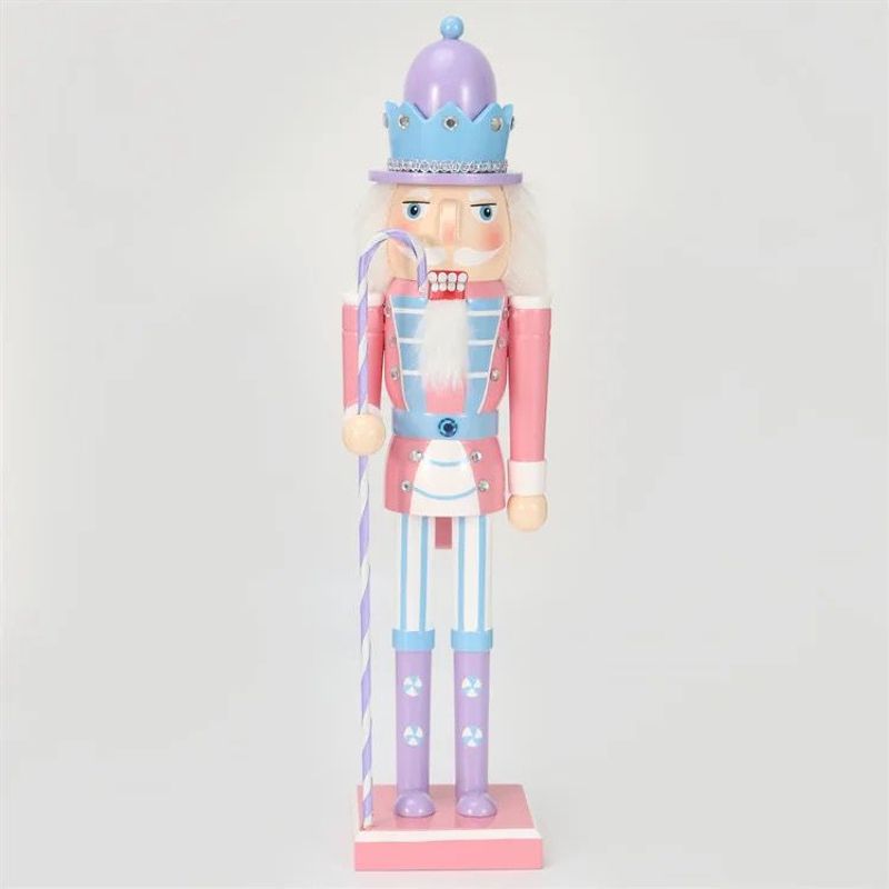 GENERICO - Adornos De Cascanueces De Madera 25cm