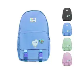 GENERICO - Mochila Kawaii Hidrófugo Colegio Nailon Niñoa Linda A3