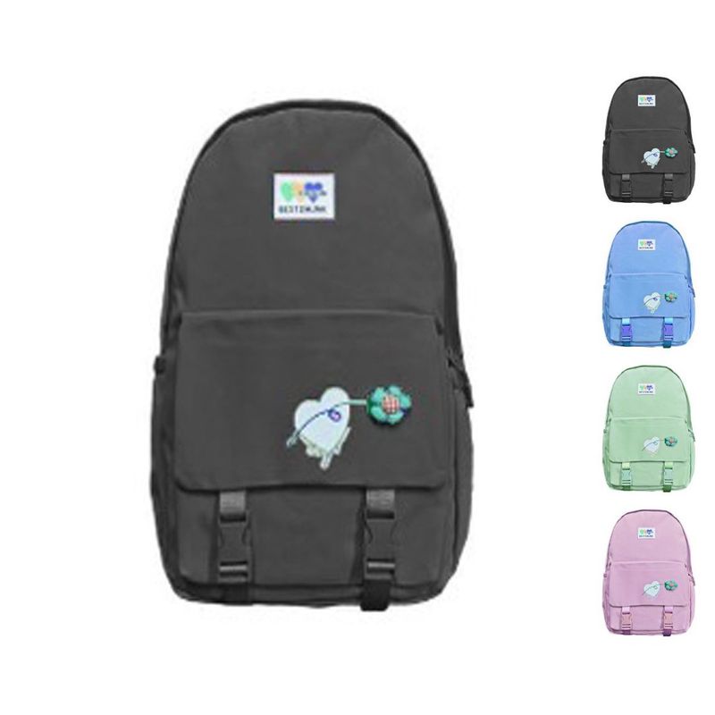 GENERICO - Mochila Kawaii Hidrófugo Colegio Nailon Niñoa Linda A3