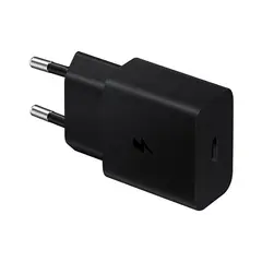 SAMSUNG - Adaptador de carga rápida USB-C 15W sin cable - Negro