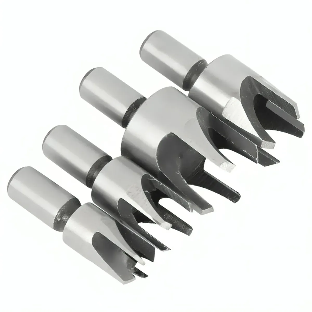 OEM - Set 4 Brocas Cortadoras De Tapón O Tarugo Para Madera