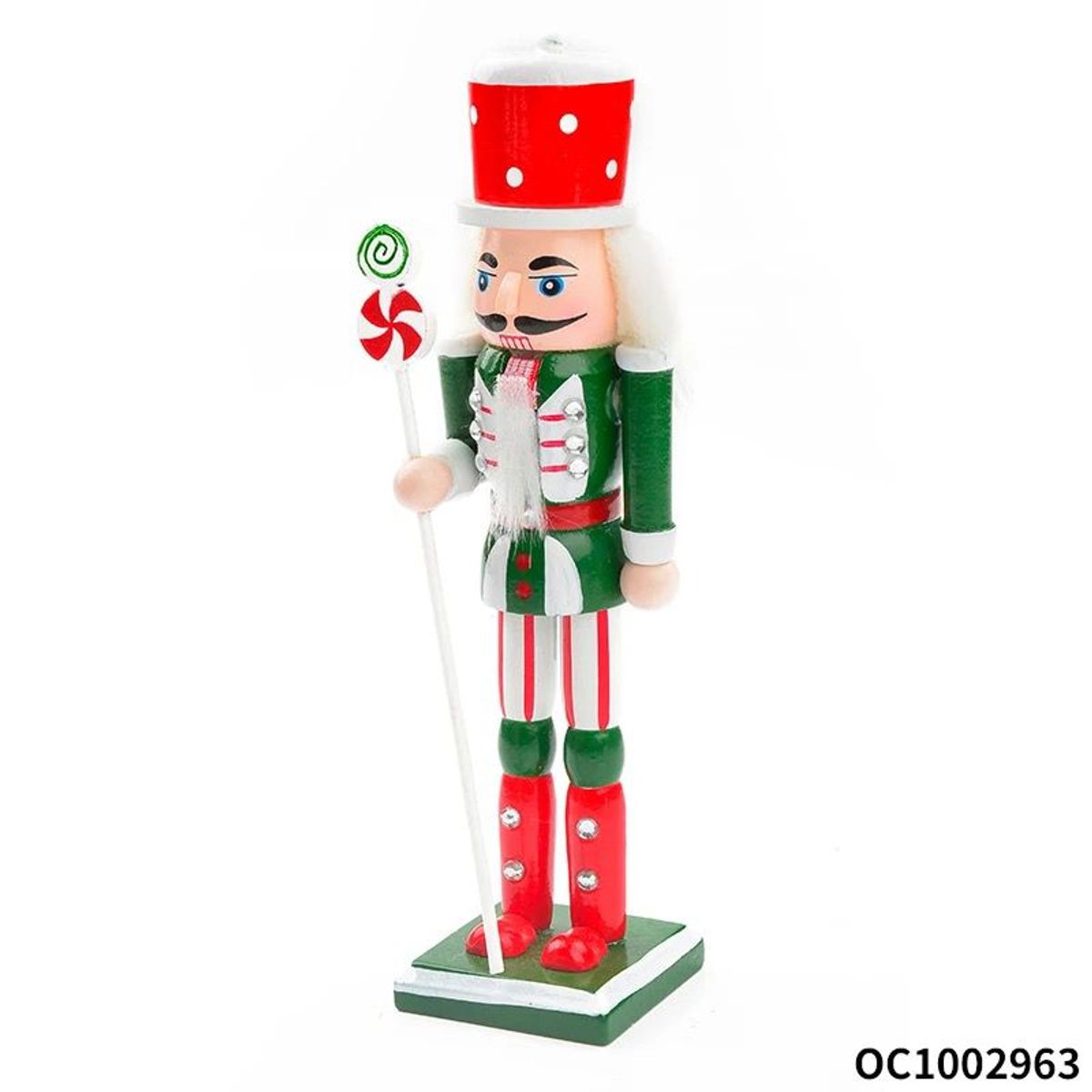 GENERICO - Adornos De Cascanueces De Madera 38cm