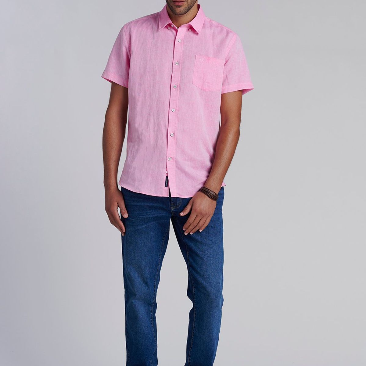 FEROUCH - Camisa Sport Atlanta F Rosado Ferouch