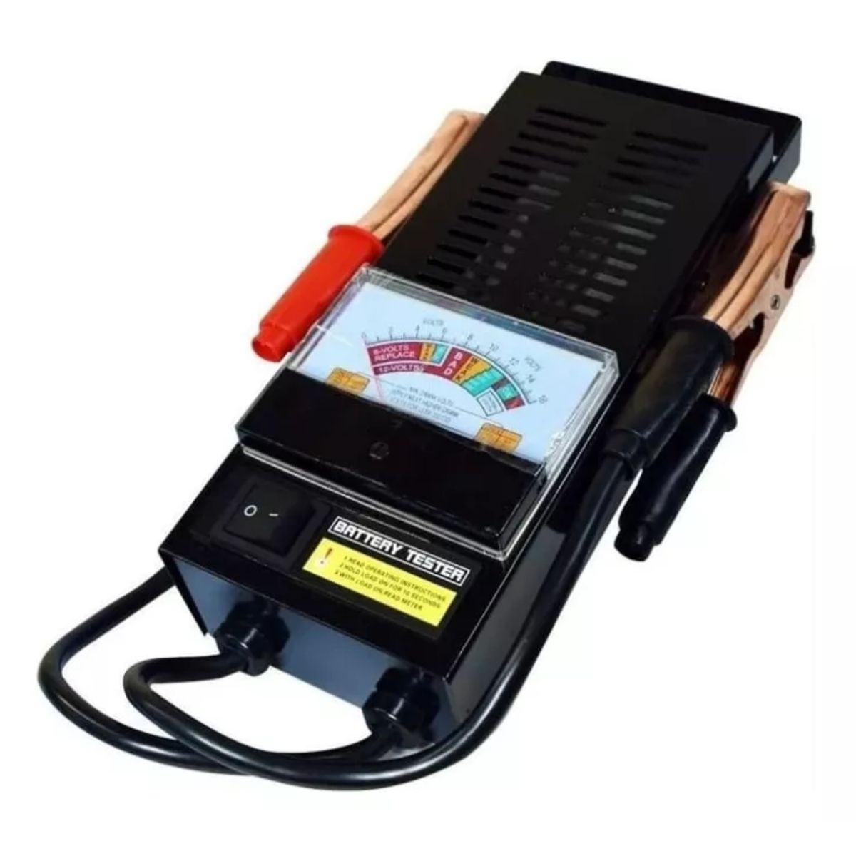 GENERICO - Tester Para Bateria 6v Y 12v Probador De Carga Analógico