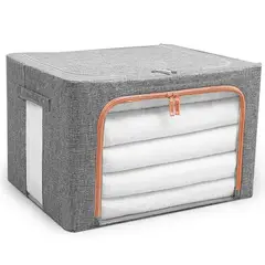 GENERICO - Caja de Almacenamiento De Lino 66 Libras
