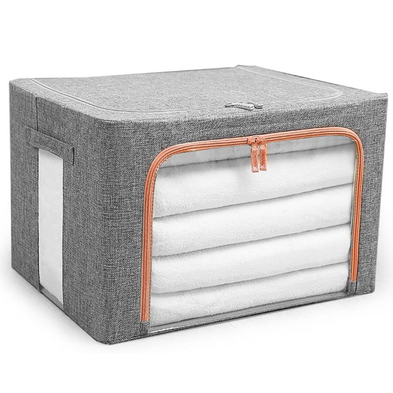 GENERICO - Caja de Almacenamiento De Lino 100 Libras