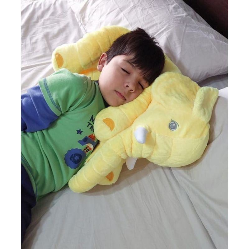 GENERICO - Elefante De Apego Para Bebés Y Niños 60 Cm - Amarillo