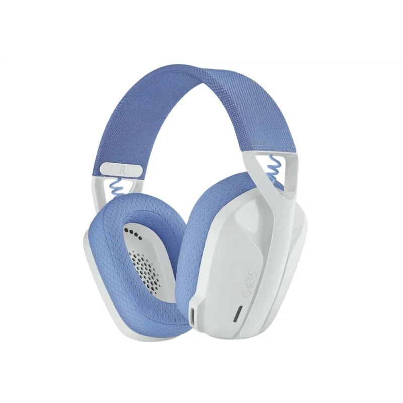 LOGITECH - Audifonos inalambricos Bluetooth Logitech G435 para juegos Blanco
