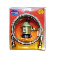 GENERICO - Kit regulador de gas + flexib le 38 x 12 SERCOGAS KIT