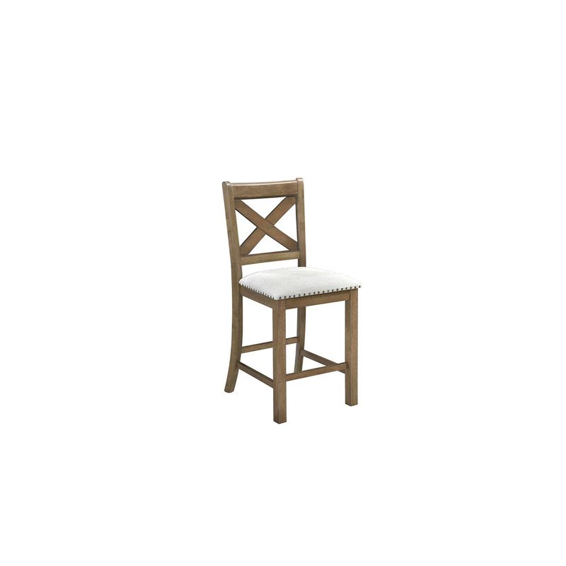GENERICO - Taburete Mortimer asiento acolchado