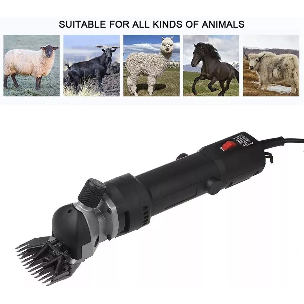 GENERICO - maquina esquiladora electrica de lana ovejas esquiladora