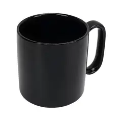 GENERICO - Taza de Cerámica color Negro de 550ml