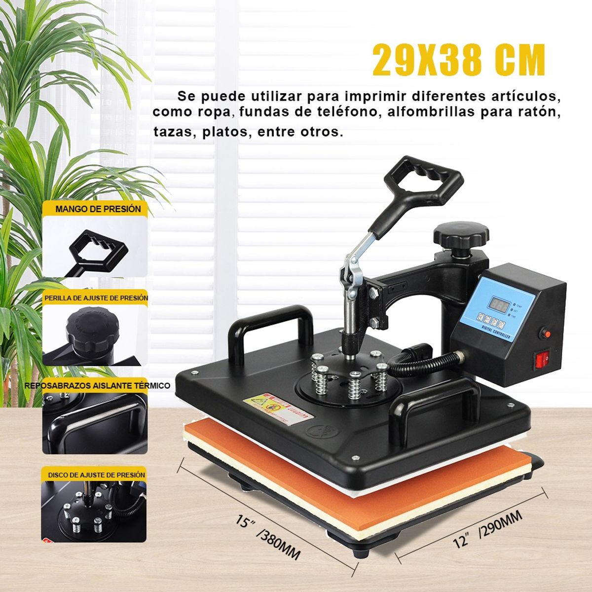 U BUY - 8 En 1 Máquina Estampadora Sublimadora+regalo