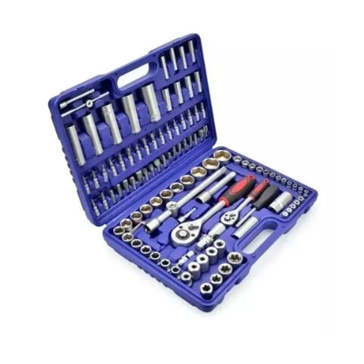 GENERICO - Juego Caja Set Dados Cromo Vanadium Profesional 108 Piezas