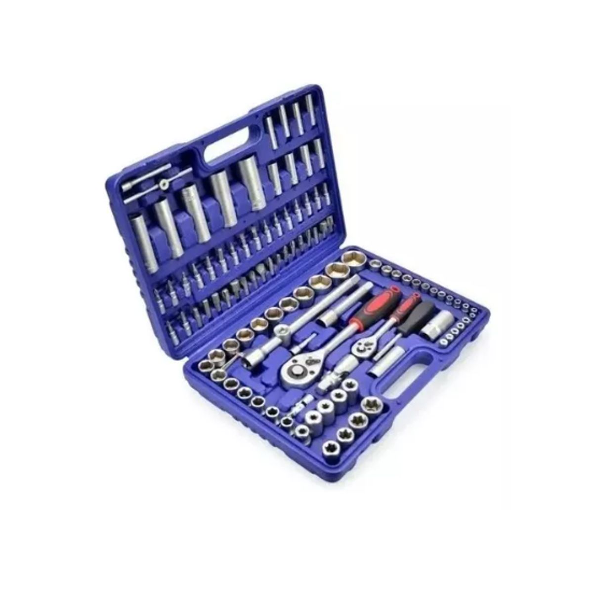 GENERICO - Juego Caja Set Dados Cromo Vanadium Profesional 108 Piezas
