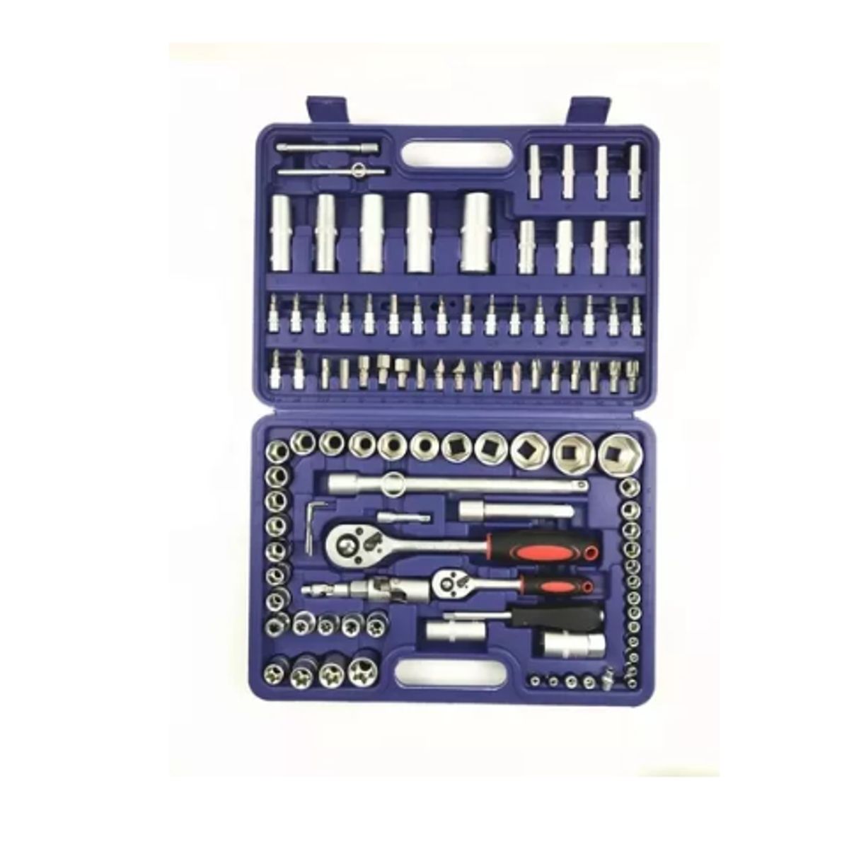 GENERICO - Juego Caja Set Dados Cromo Vanadium Profesional 108 Piezas