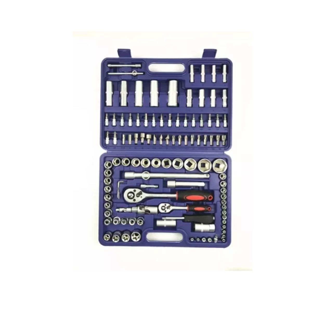 GENERICO - Juego Caja Set Dados Cromo Vanadium Profesional 108 Piezas