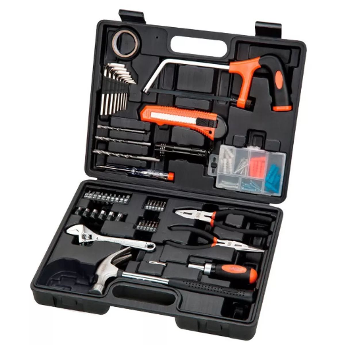 GENERICO - Set 107 Piezas Herramientas Manuales Black+decker Bmt107c-la