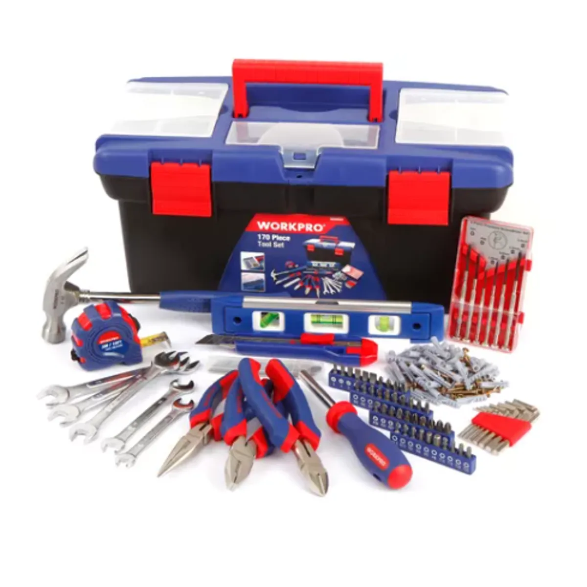 GENERICO - Juego Set De Herramientas Con Caja 170 Piezas