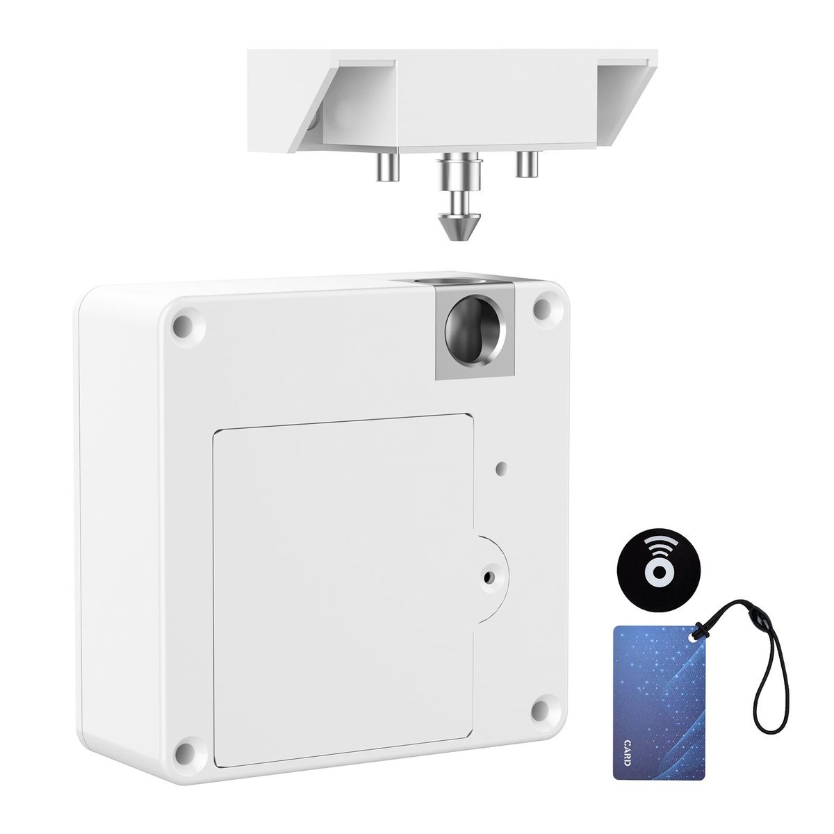 HALMAN - Cerradura electrónica oculta NFC para armario de escritorio