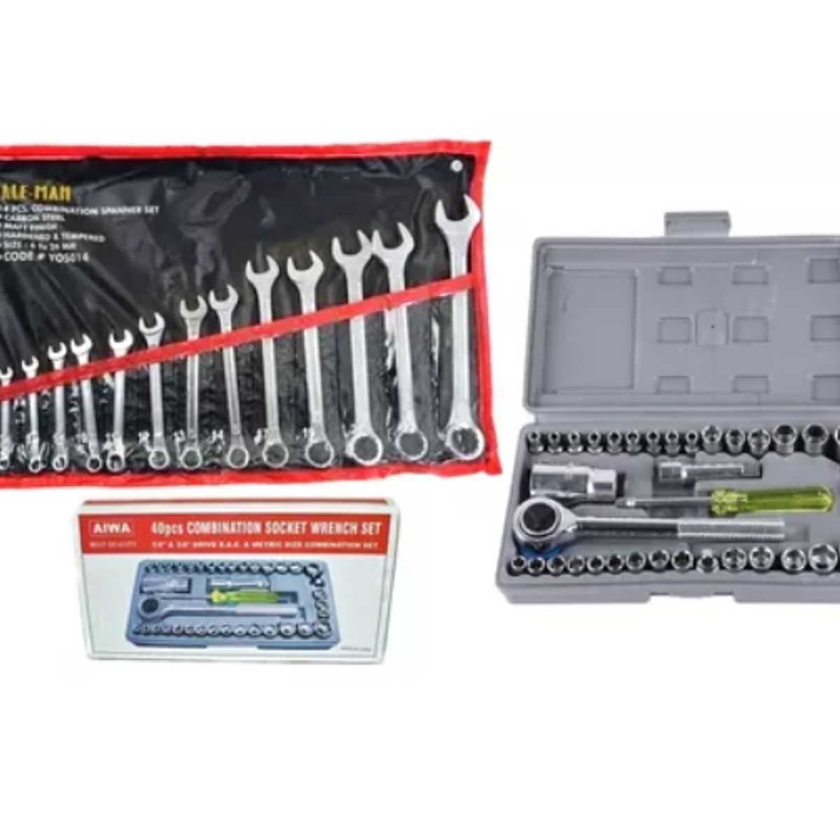 GENERICO - Juego De 14 Llaves Punta Corona + Caja De Dados 40 Piezas