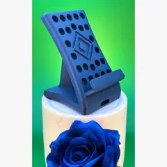 GENERICO - EcoHolder - Soporte Celular Circulos Azul Marino