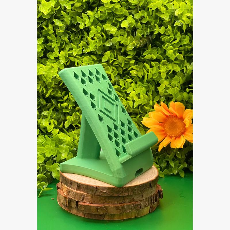 GENERICO - EcoHolder - Soporte Celular Hojas Verde Palta