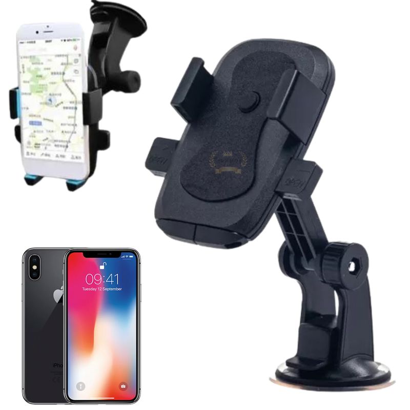 GENERICO - Soporte Celular Auto Porta Telefono Brazo Largo